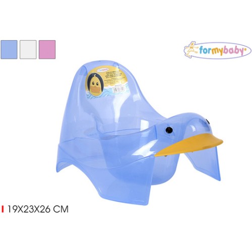 Silla Orinal Infantil Transparente Duck For My Baby