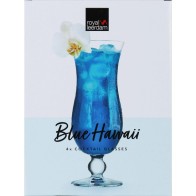 Set of 4 Hurricane Cocktail Glasses