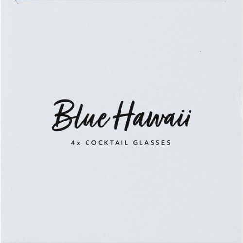 Set of 4 Hurricane Cocktail Glasses