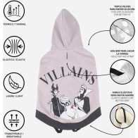 Disney Villains Lilac Dog Hoodie XS