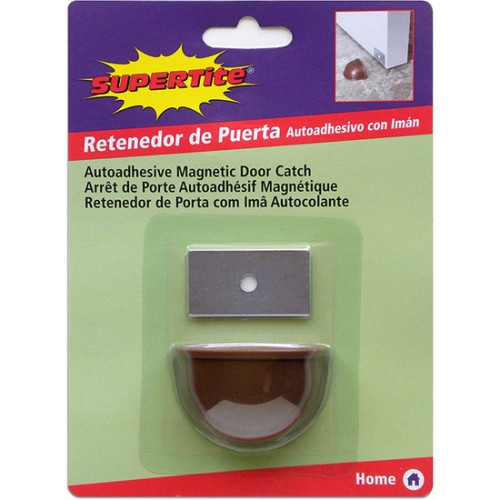 Adhesive Door Stop Magnet Brown