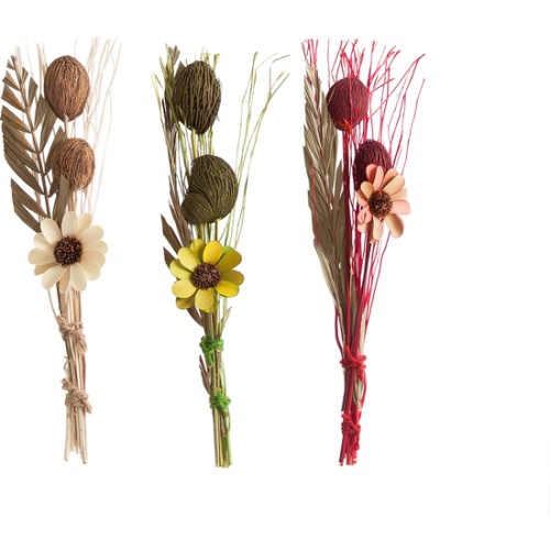 Flower Bouquet - 4 Assorted Colors for Decor