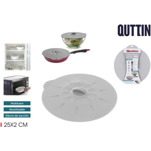 Tapa de Cocina Versátil de Silicona de 25cm Quttin