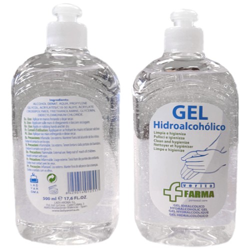 Gel Hidroalcohólico 500ml Nuevo Envase