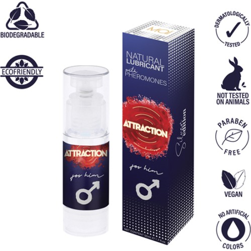 Attraction Lubricant with Pheromones for Him 50ml