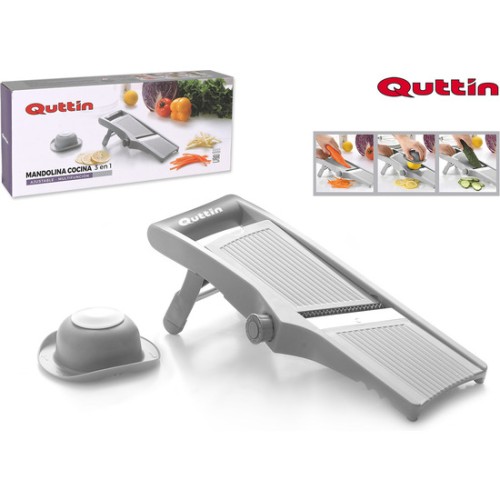 Adjustable Mandoline with 3 Functions