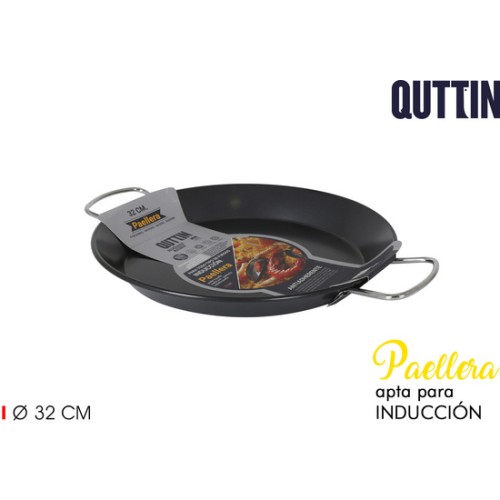32cm Non-Stick Induction Paella Pan for Easy Cooking