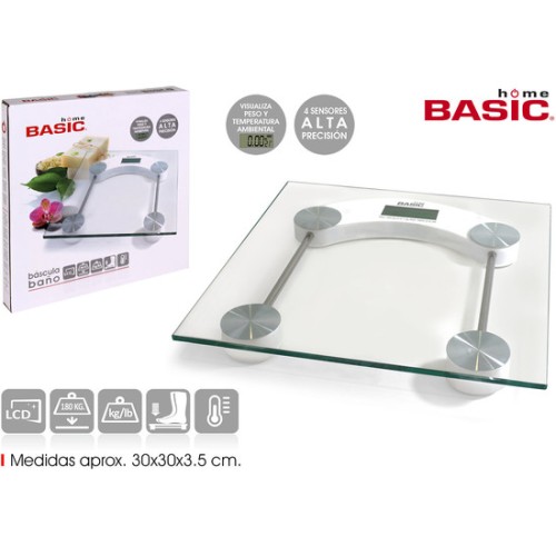 Báscula Baño Digital 150kg Basic Home