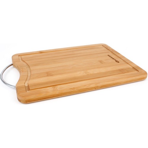 Tabla Cortar Bambu/met. 50x35x1.5cm Quttin