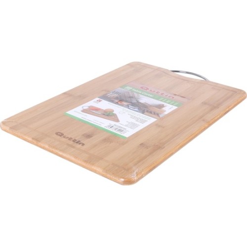 Tabla Cortar Bambu/met. 50x35x1.5cm Quttin