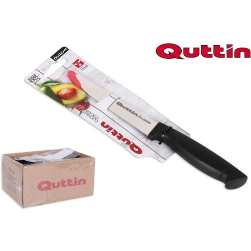 Cuchillo Multiusos Filo 11cm Negro