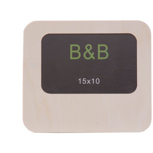 Rounded 10x15cm Photo Frame - Elegant Display