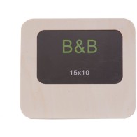 Rounded 10x15cm Photo Frame - Elegant Display