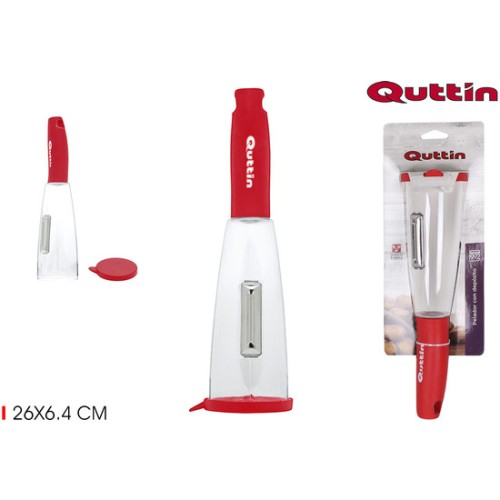 Pelador C/deposito Quttin Herramienta Eficiente Cocina
