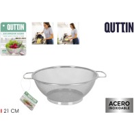 Escurridor de Acero 21cm Quttin