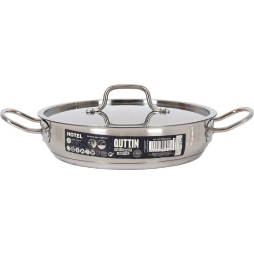 Low-Profile Induction Casserole 24cm for Efficient Cooking