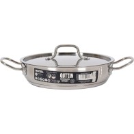 Low-Profile Induction Casserole 24cm for Efficient Cooking
