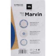 Set de Vajilla Redonda 12pcs Marvin