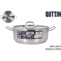 Cacerola Quttin Hotel Inducción 28cm con Tapa