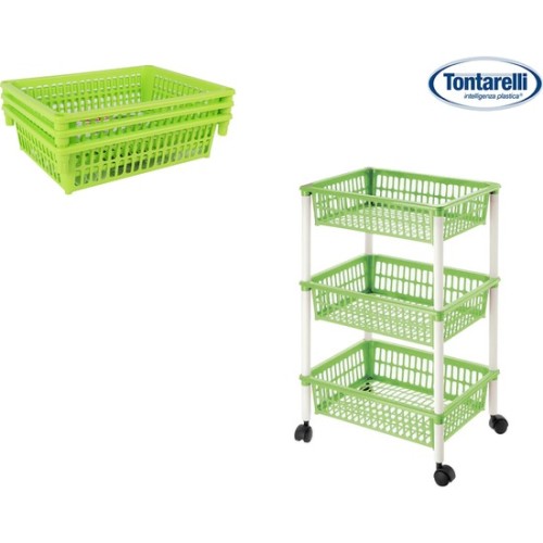 Mito 3 Green Utility Cart 40x62