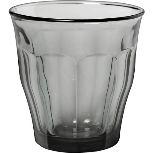 Set of 6 Grey Picardie Glasses 25cl