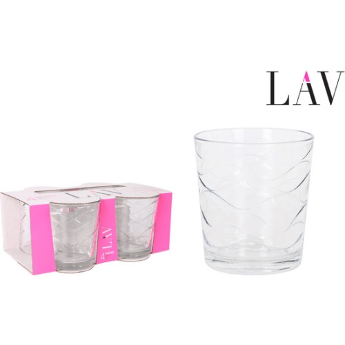 Set of 4 Glasses 295cc Madrid