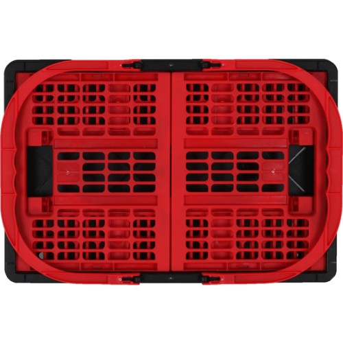 Foldable Box with Handles 16L Voila Red/Black