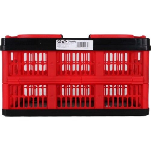 Foldable Box with Handles 16L Voila Red/Black