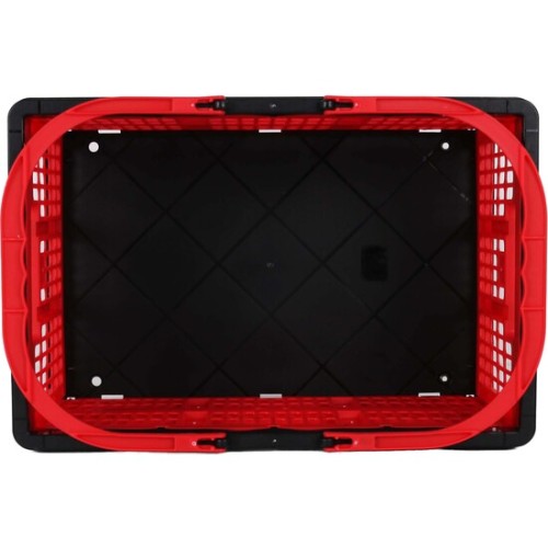 Foldable Box with Handles 16L Voila Red/Black