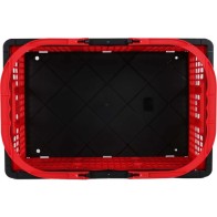 Foldable Box with Handles 16L Voila Red/Black