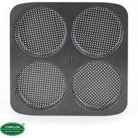 Molde 4 Pan Burguer Perforado 28x28cm
