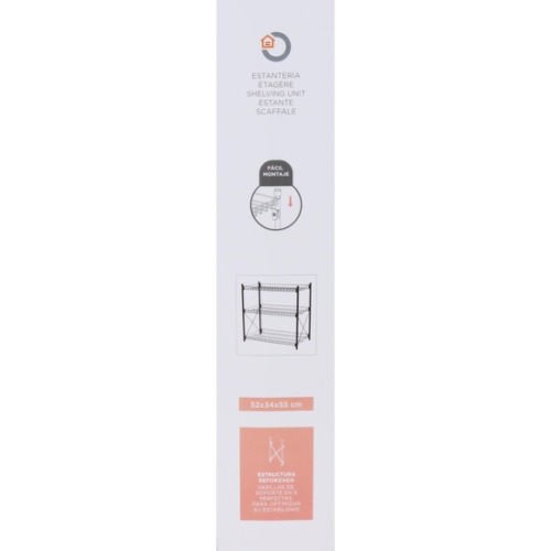 3-Tier Metal Shelf by Confortime