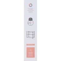 3-Tier Metal Shelf by Confortime
