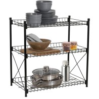 3-Tier Metal Shelf by Confortime