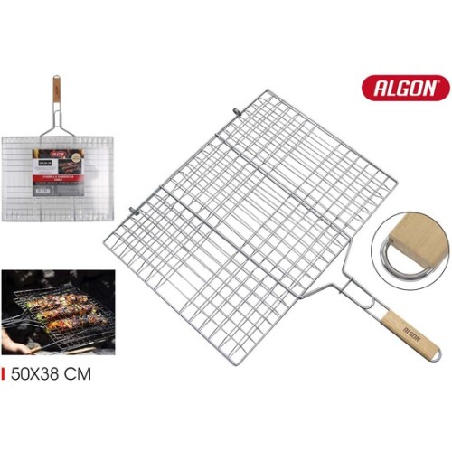 BBQ Grill CR-Wood Without Legs 50x38cm