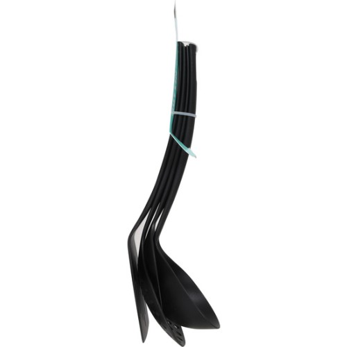 Set 4 Utensilios Nylon Quttin Negro