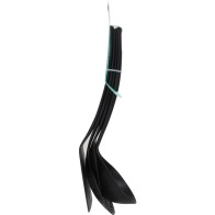 Set 4 Utensilios Nylon Quttin Negro