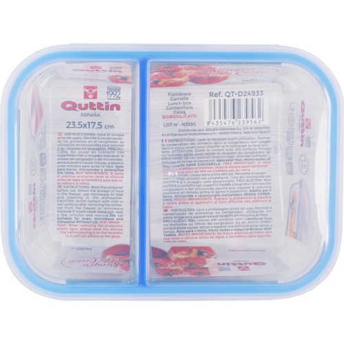 Rectangular Lunch Box 23.5x17.7x7.6 Quttin