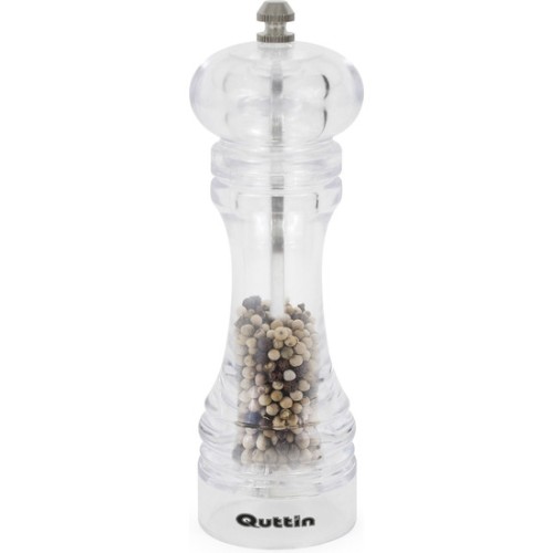 Acrylic Pepper Mill 18.5cm