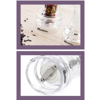 Acrylic Pepper Mill 18.5cm