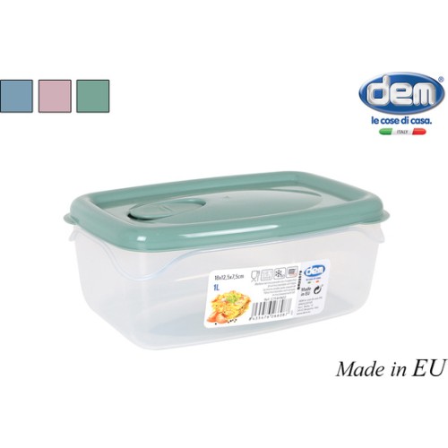 1L Hermetic Microwave Container - Food Storage