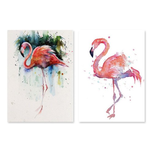 Flamingo Canvas 50x70cm Assorted Designs
