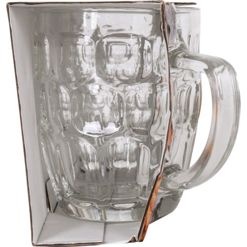 Set of 2 Durable Beer Mugs 600cc Abadia