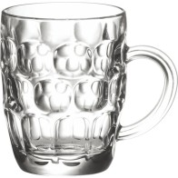 Set of 2 Durable Beer Mugs 600cc Abadia