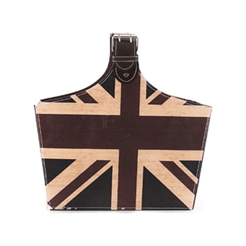 Magazine Holder with Handle Union Jack Design