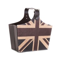 Magazine Holder with Handle Union Jack Design
