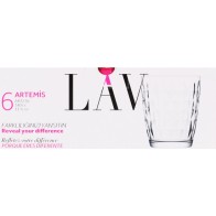 Set of 6 New Artemis 340cc Glasses
