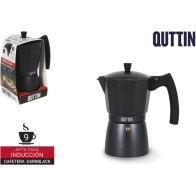 Cafetera 9 Serv. Inducción Darkblack Quttin