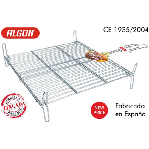 Parrilla Barbacoa Doble 40x45cm