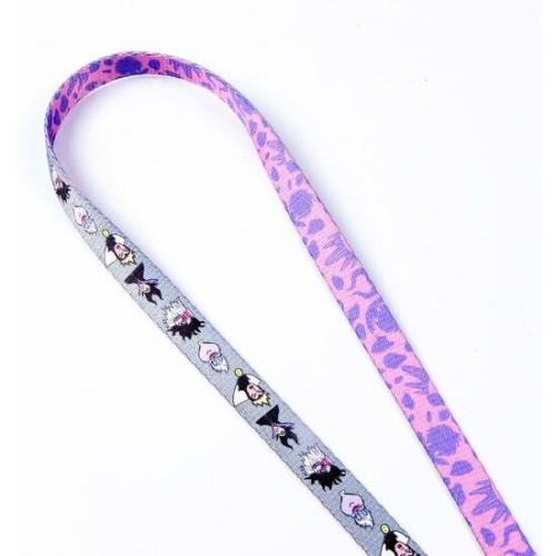 Premium Dog Leash Disney Villains Gray